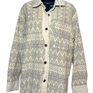 Women's size small LA MIEL Brand cord & denim Shacket
